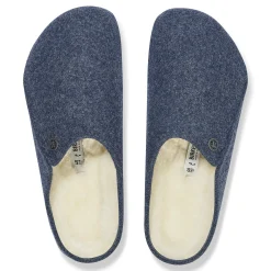 New Birkenstock Zermatt Lammeskind Dark Blue